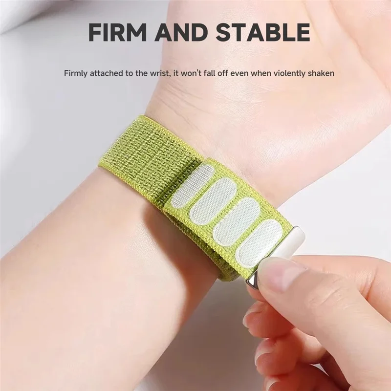 Cinturino per Honor Watch X5 Cinturino in Nylon con Chiusura a Strappo Texture Montagna Rugged - Arancione