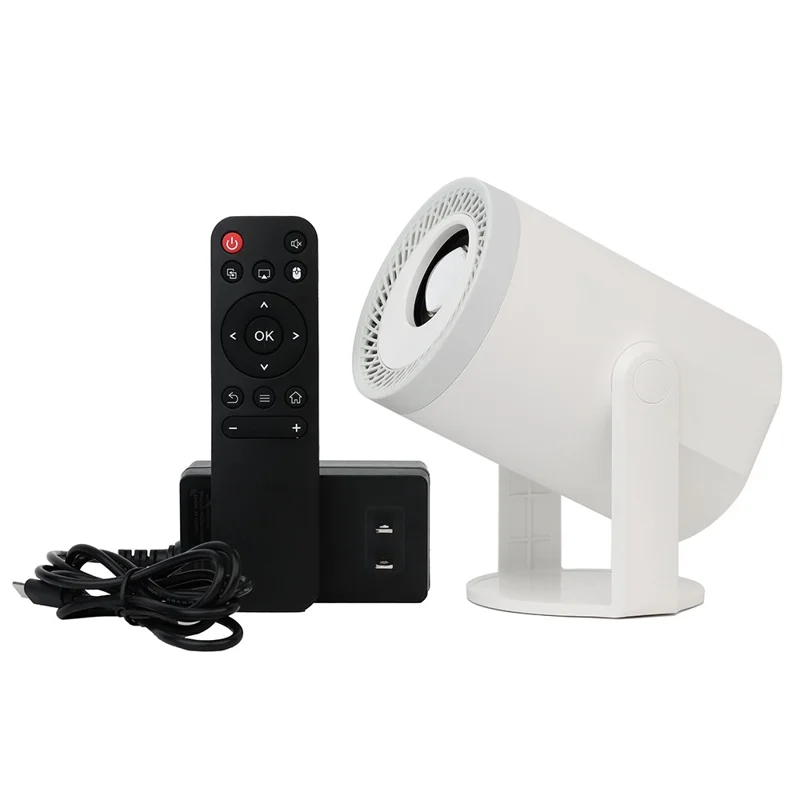 Turn 1 Android 14 Short Throw Projector Portable Home Theater Projector 720P HD 200 ANSI Lumens - EU Plug