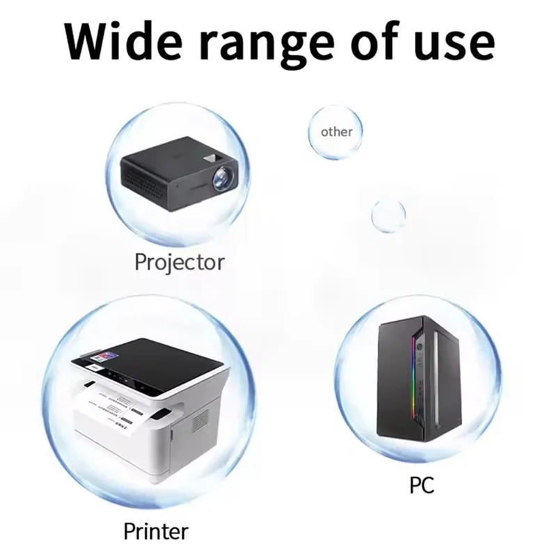 EU Plug Power Cord 1.5M 8-Shaped 2-Pin Round Plug AC Cable Adapter for Computer / Monitor / Laptop