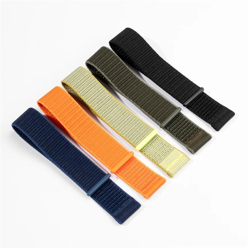 Wrist Strap for WHOOP 5.0 Magic Tape Nylon Woven Watch Band - Green