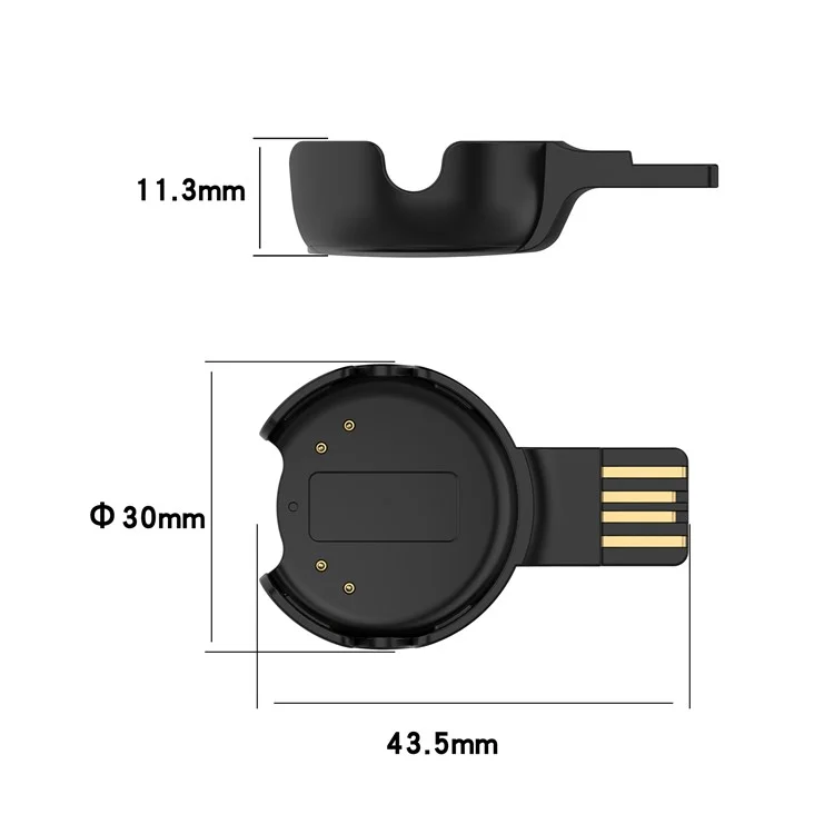 Dock Base de Carga de Cargador USB Para Polar Verity Sense/Polar OH1 Sensor de Frecuencia Cardíaca