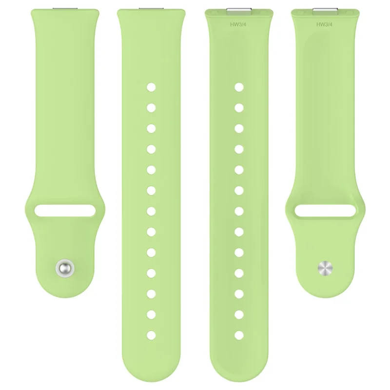 Smart Watch Band for Huawei Watch Fit 4 Pro / Fit 4 / Fit 3 Reverse Buckle Silicone Strap - Matcha Green