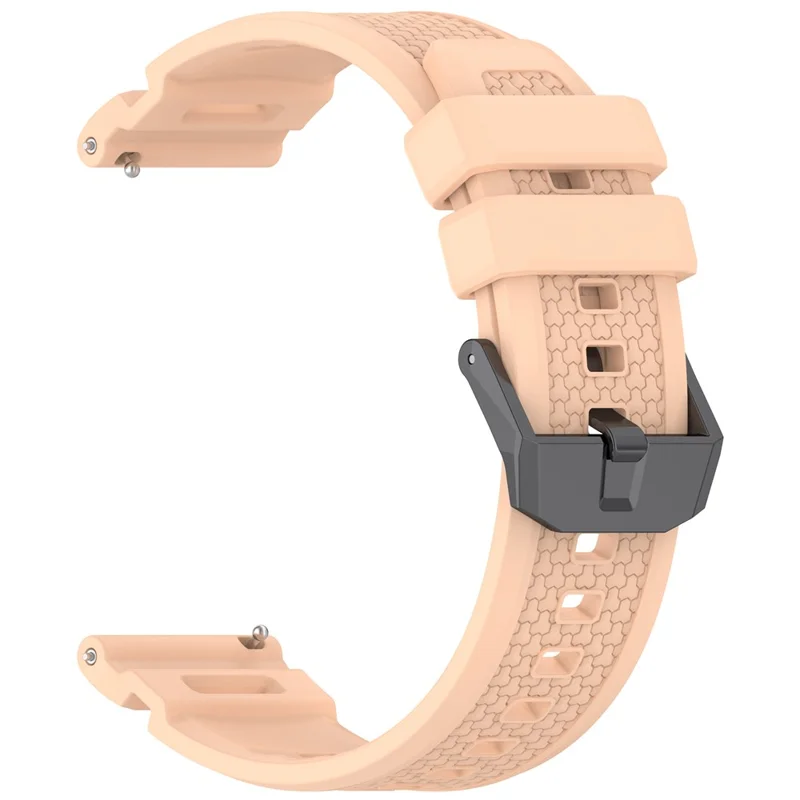 24mm Armor Watch Band for Coros Nomad / Garmin Venu X1 / TicWatch Atlas Adjustable Silicone Strap - Pink