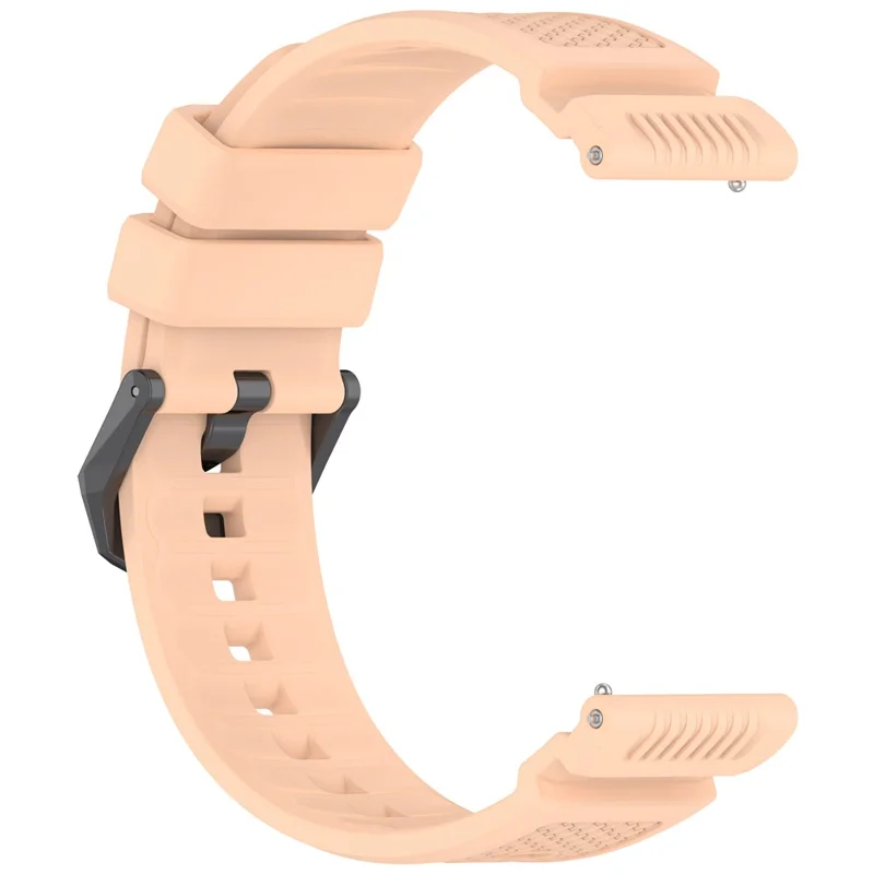 24mm Armor Watch Band for Coros Nomad / Garmin Venu X1 / TicWatch Atlas Adjustable Silicone Strap - Pink