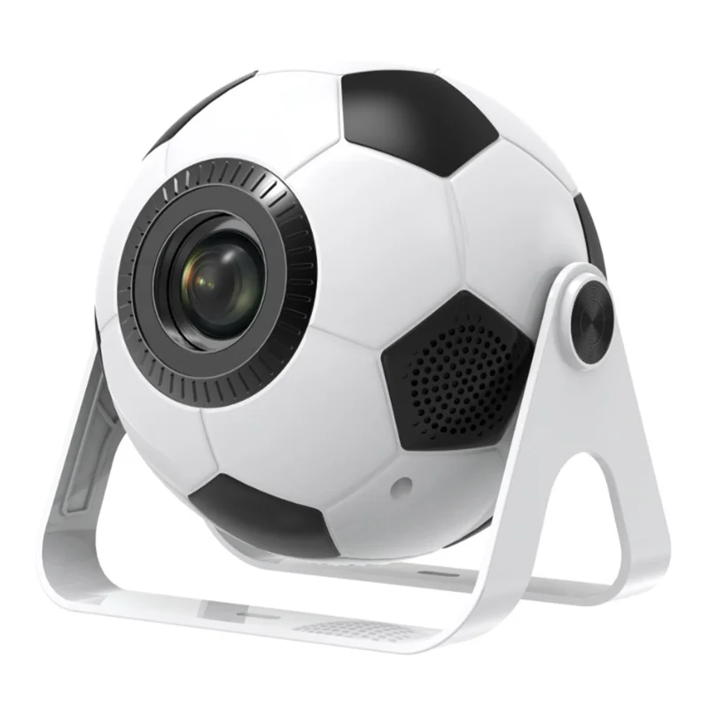 BL361 Android 11.0 Portable Mini Projector Football Design WiFi 6  /  BT 5.2 160 ANSI Home Theater Projector - US Plug