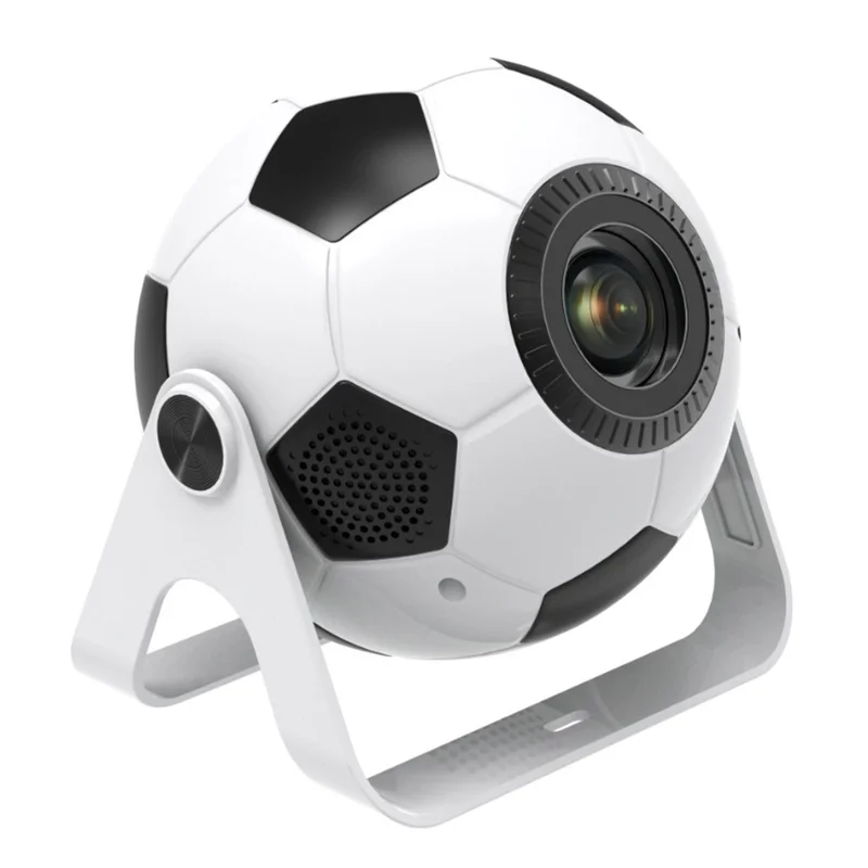 BL361 Android 11.0 Portable Mini Projector Football Design WiFi 6  /  BT 5.2 160 ANSI Home Theater Projector - US Plug
