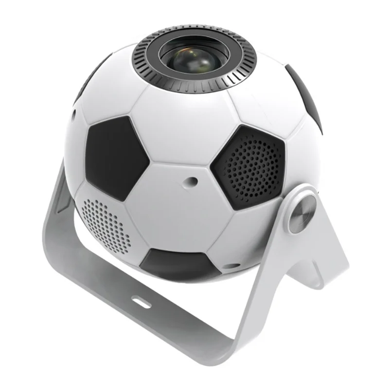 BL361 Android 11.0 Portable Mini Projector Football Design WiFi 6  /  BT 5.2 160 ANSI Home Theater Projector - US Plug