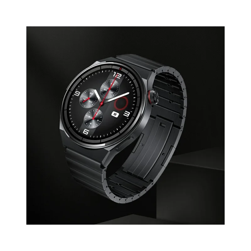 22mm Titanium Alloy Watch Band for Huawei Watch GT 6  /  6 Pro  /  5  /  5 Pro  /  4  /  3  /  2 46mm Quick Release Button Replacement Strap - Grey