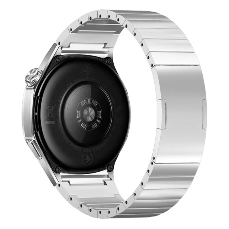 Stainless Steel Watch Band for Huawei Watch GT 6 46mm One-Bead Detachable Bracelet Strap - Silver