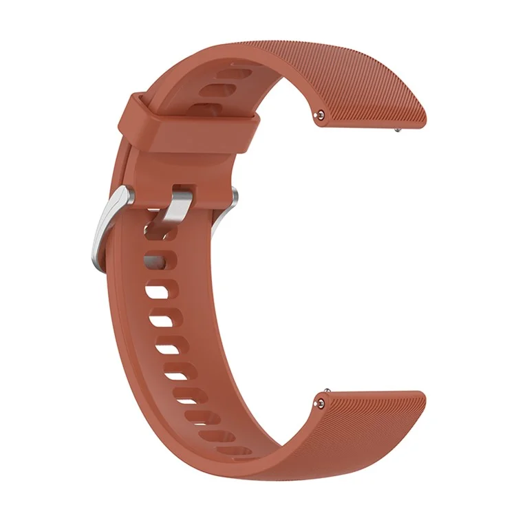 Smart Watch Strap Replacement Silicone Wrist Band for Xiaomi Mi Watch Color Sports - Brown