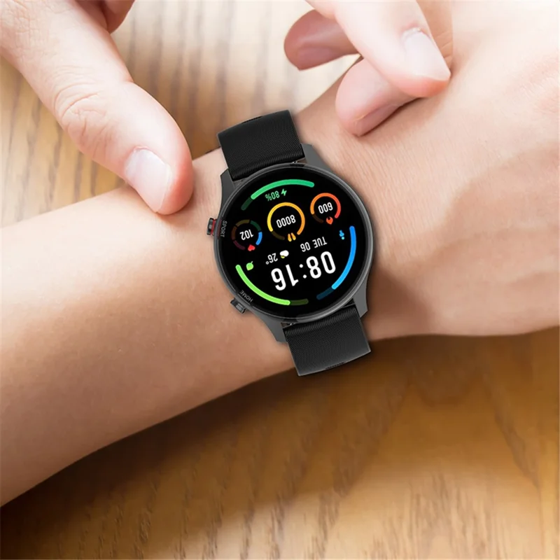 Smart Watch Strap Replacement Silicone Wrist Band for Xiaomi Mi Watch Color Sports - Red
