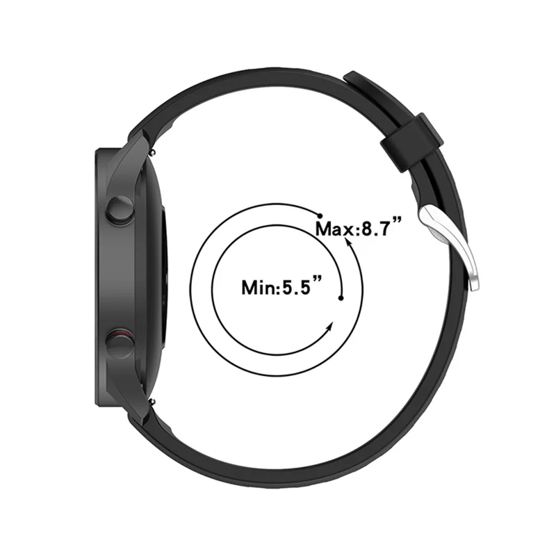 Smart Watch Strap Replacement Silicone Wrist Band for Xiaomi Mi Watch Color Sports - Red