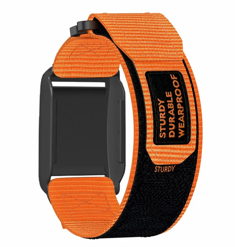حزام ساعة بولار لوب من النايلون برباط لاصق مع غطاء واقٍ - برتقالي