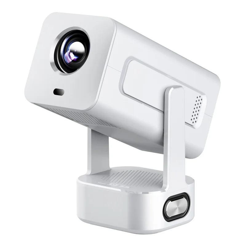 IMC360 LCD Projector 320 ANSI Lumen 1080P WiFi 6 Android 11 1GB+8GB Autofocus Projector for Home Theater, Single Speaker - White  /  EU Plug