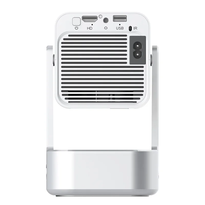 IMC360 LCD Projector 320 ANSI Lumen 1080P WiFi 6 Android 11 1GB+8GB Autofocus Projector for Home Theater, Single Speaker - White  /  EU Plug