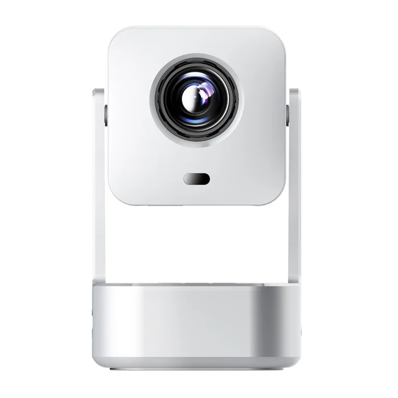 IMC360 LCD Projector 320 ANSI Lumen 1080P WiFi 6 Android 11 1GB+8GB Autofocus Projector for Home Theater, Single Speaker - White  /  EU Plug