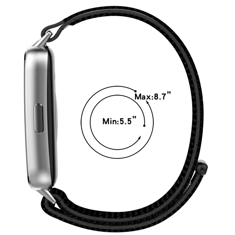 Nylon Loop Strap for Huawei Band 11 / 11 Pro / 11 NFC / 11 Pro NFC Magic Tape Sport Watch Band - Lake Green