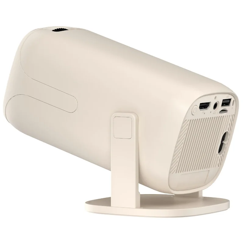 V2-Collita Mini Projector Allwinner H135 Android 14.0 200 Lumens HD 4K Support 180° Projection for Home Entertainment - US Plug