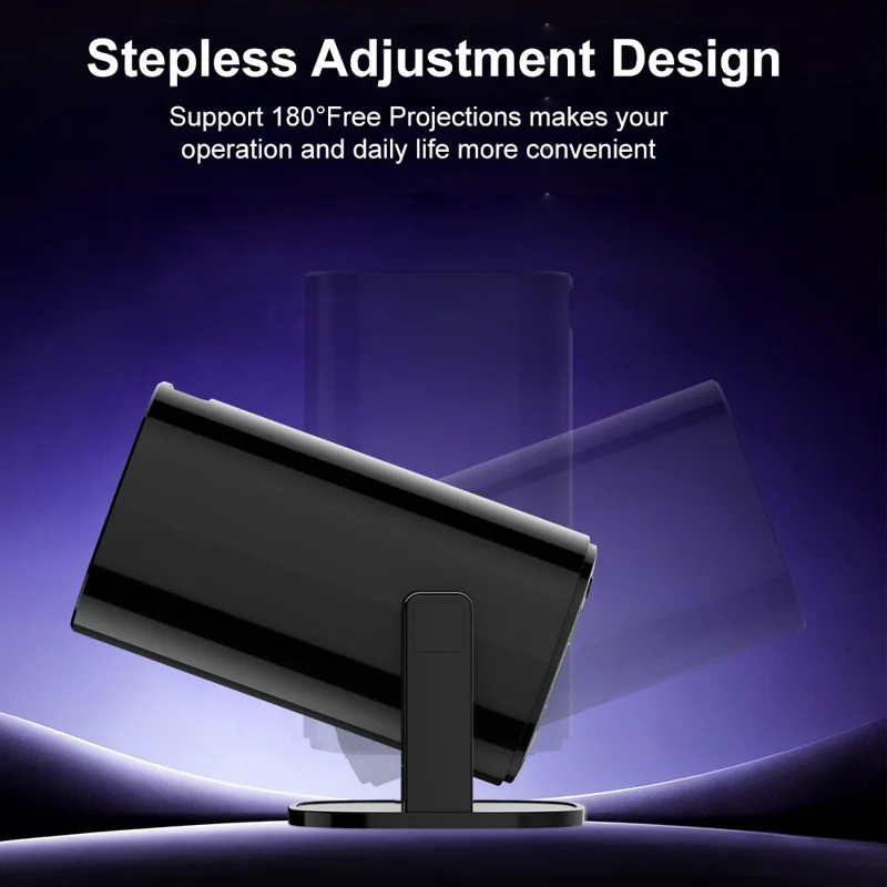 U1 4K Projector with Retro Gaming Console Allwinner H723 Android 14 200 Lumens 36000+ Games Screen Projection Device for Home Theater - EU Plug