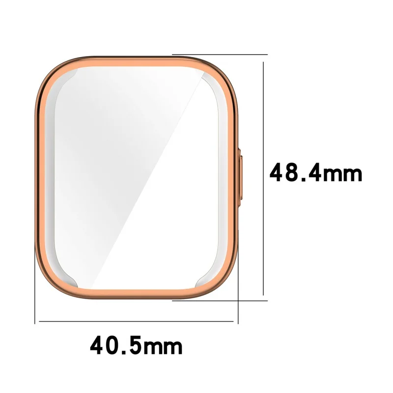 For Huami Amazfit Bip 5 Unity A2324 3-Bead Stainless Steel Strap with TPU Full Cover Watch Case and Removal Tool - Black