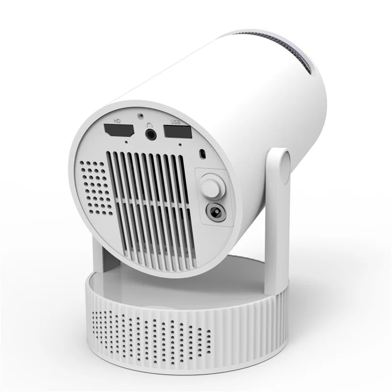 HY300 Pro Max Android 13 Portable Projector 1280x720P 130 ANSI WiFi 6 Bluetooth-compatible 5.4 Home Theater - EU Plug