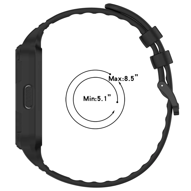 For for Huawei Band 11 Pro NFC  /  11 Pro Integrated Armor Silicone Band with Watch Case - Orange