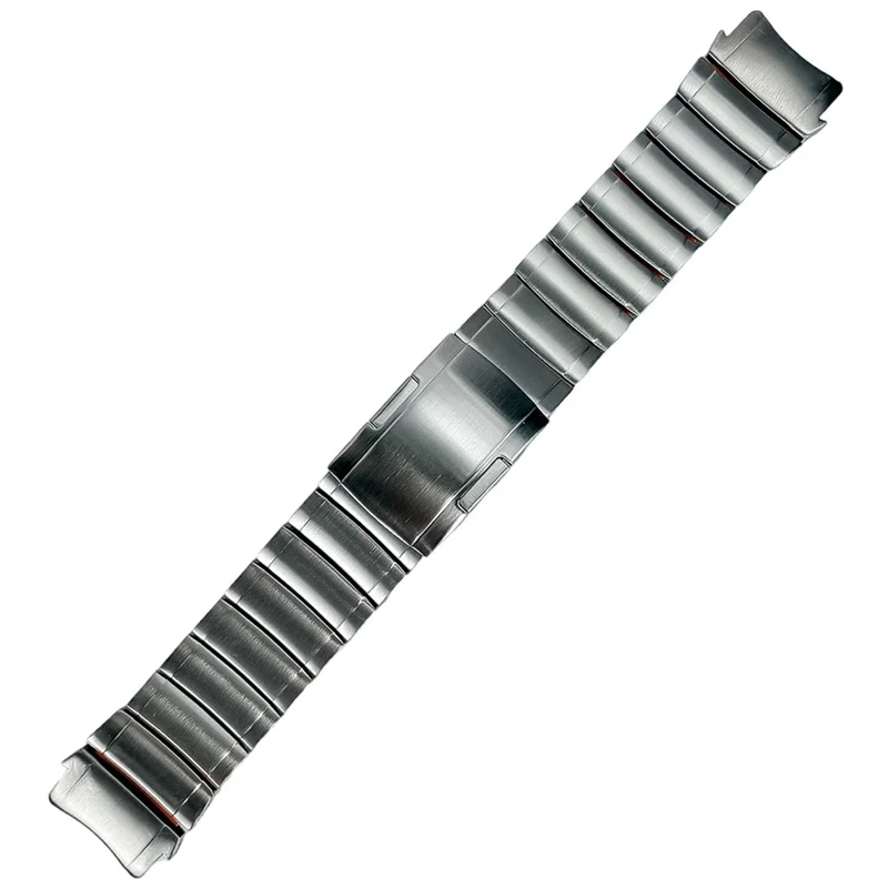 For Huawei Watch GT Runner 2 Metal Strap 22mm Titanium Alloy Watch Band with Turtle Shell Buckle - Silver