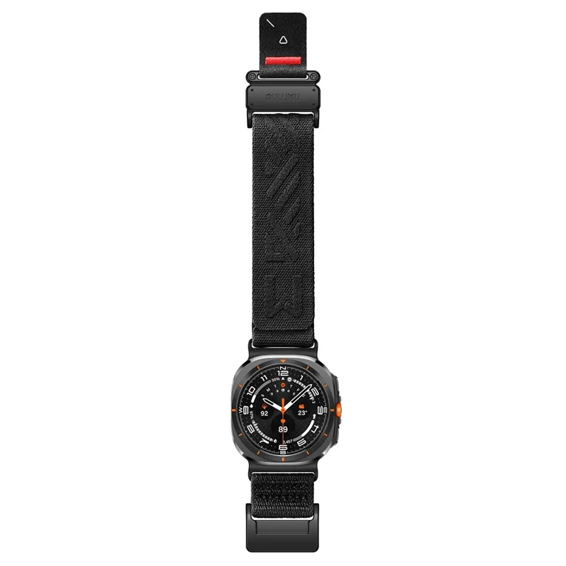 AULUMU CS03 Para Samsung Galaxy Watch Ultra (2025) 47mm / Ultra 47mm Correa de Liberación Rápida con Cierre Magnético de Microfibra - Negro