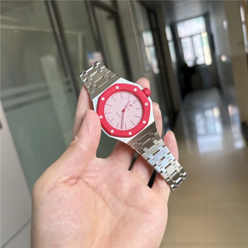 For Swatch Royal Pop Stainless Steel Replacement Strap Metal Watch Band with Integrated Watch Case - Silver
