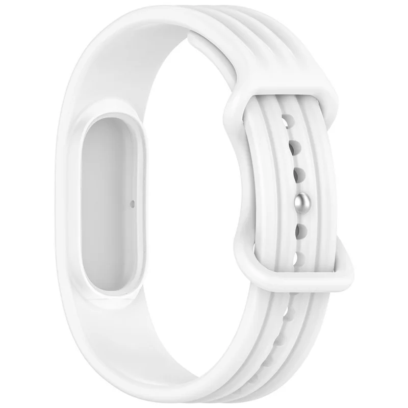 Bracelet en silicone pour Google Fitbit Air, bracelet de rechange à fixation rapide - Blanc