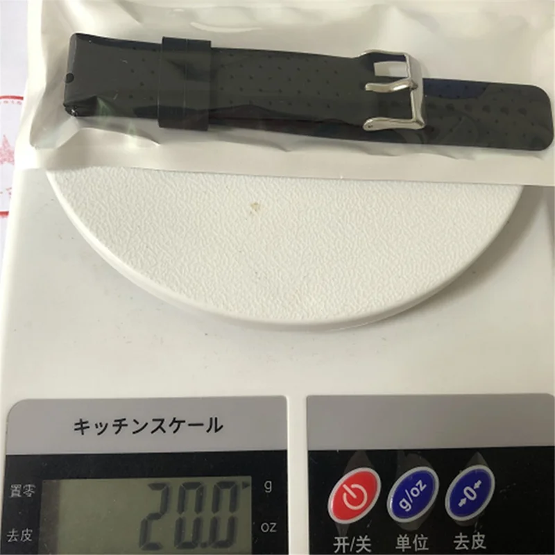 Breathable Smart Watch Strap Replacement Silicone Wrist Band for Garmin Forerunner 158/55 - Dark Blue