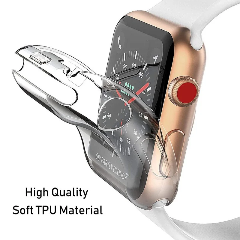 For Apple Watch Ultra 3 2 1 49mm Band 7-Bead Stainless Steel Strap with Full Coverage TPU Watch Case and Removal Tool - Black