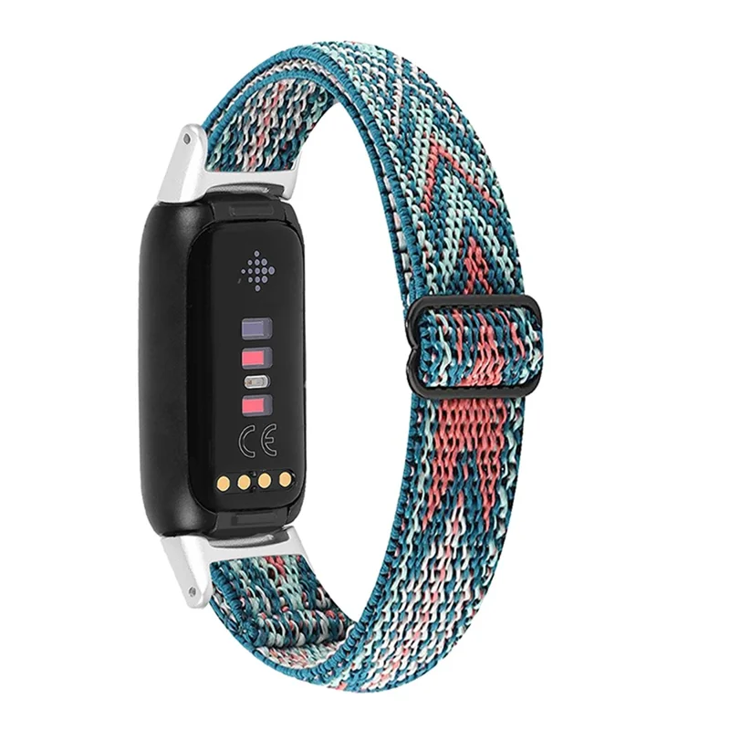 Nylon Elastic Smart Watch Band Sostituzione Strappa al Polso Regolabile Per Fitbit Luxe - Freccia