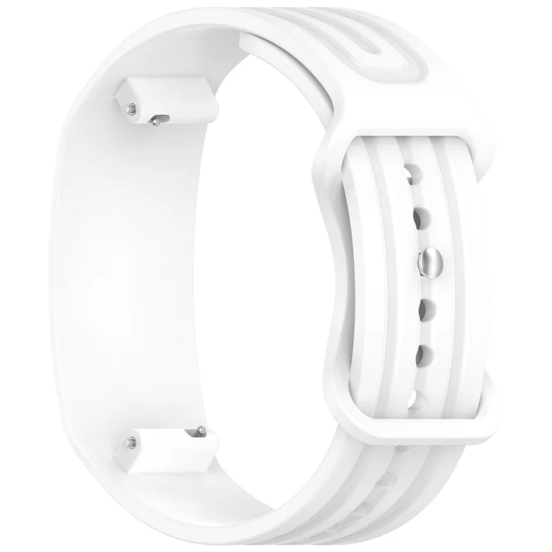 For Garmin CIRQA Smart Band Silicone Watch Strap Adjustable Sports Band - White