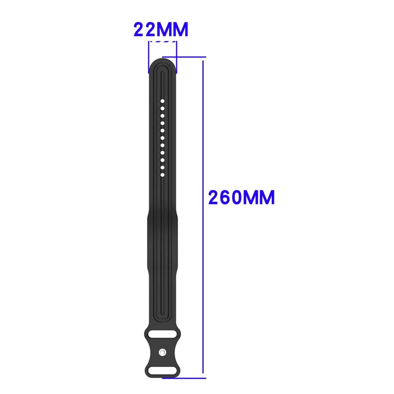 For Garmin CIRQA Smart Band Silicone Watch Strap Adjustable Sports Band - White