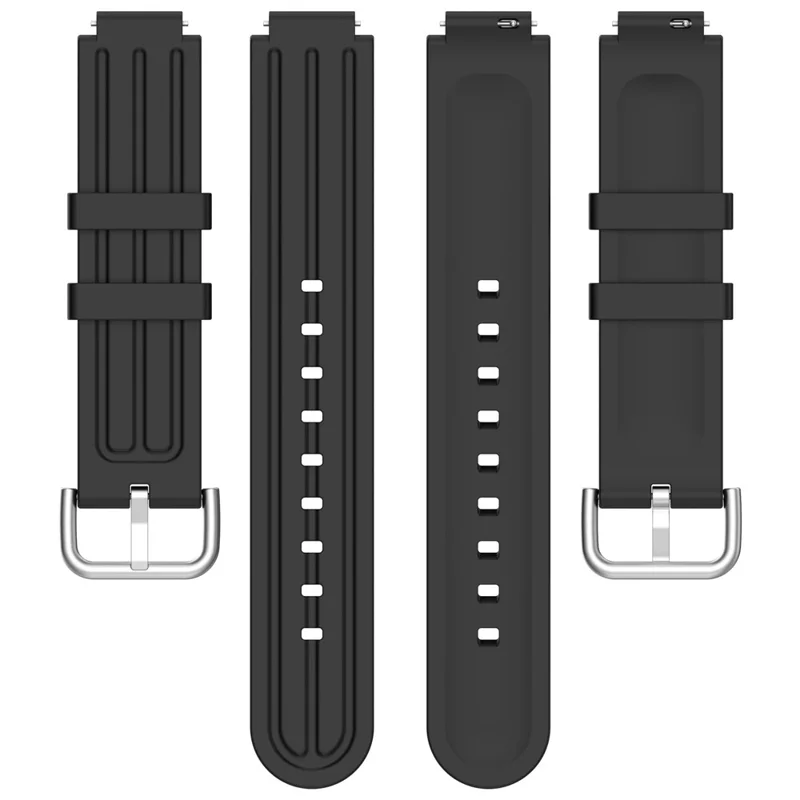 For Garmin CIRQA Smart Band Silicone Watch Strap Quick Release Pin Buckle Adjustable Wrist Band - White