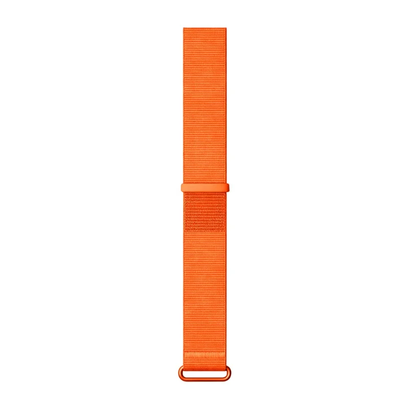 For Garmin CIRQA Smart Band Nylon Arm Band Magic Tape Adjustable Breathable Watch Strap - Orange