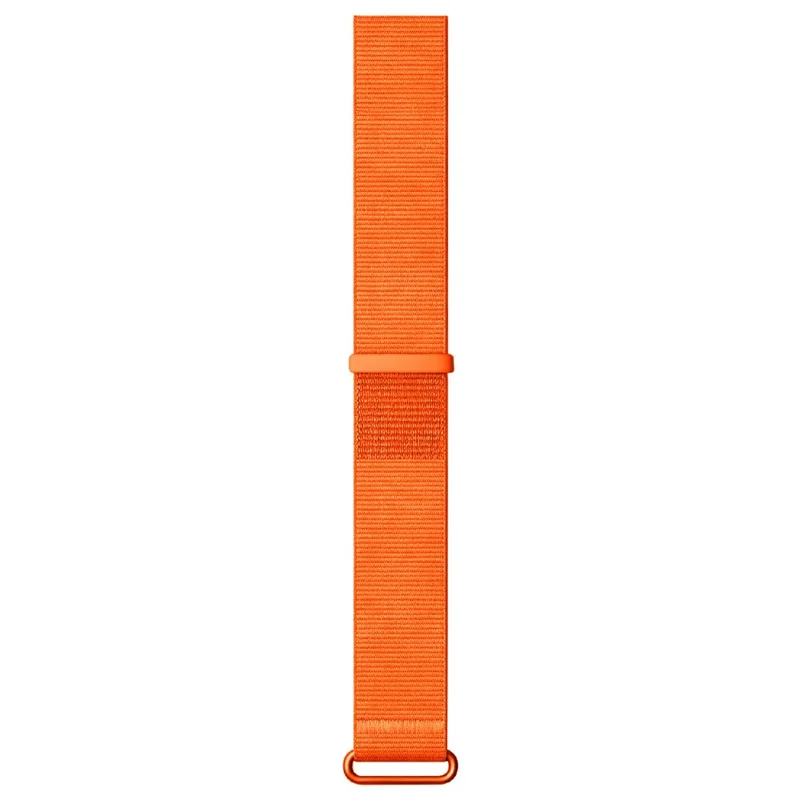 Storlek L / XL för Garmin Cirqa Smart Band Snöre av vävt nylon med kletbandshäftning Justerbar handledsband - Orange