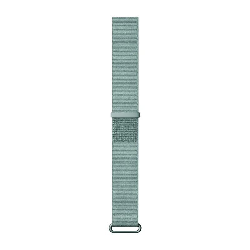 Size S  /  M For Garmin CIRQA Smart Band Nylon Strap Magic Tape Fastening Adjustable Wrist Band - Army Green