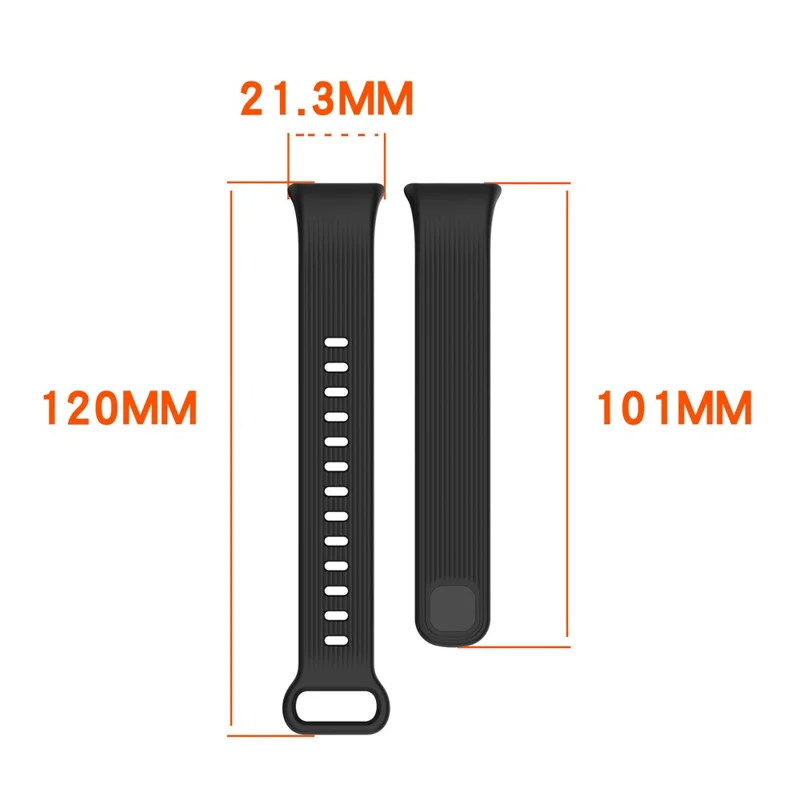 For Xiaomi Smart Band 11 Active Strap Adjustable Quick Release Replacement TPU Watch Band - Black