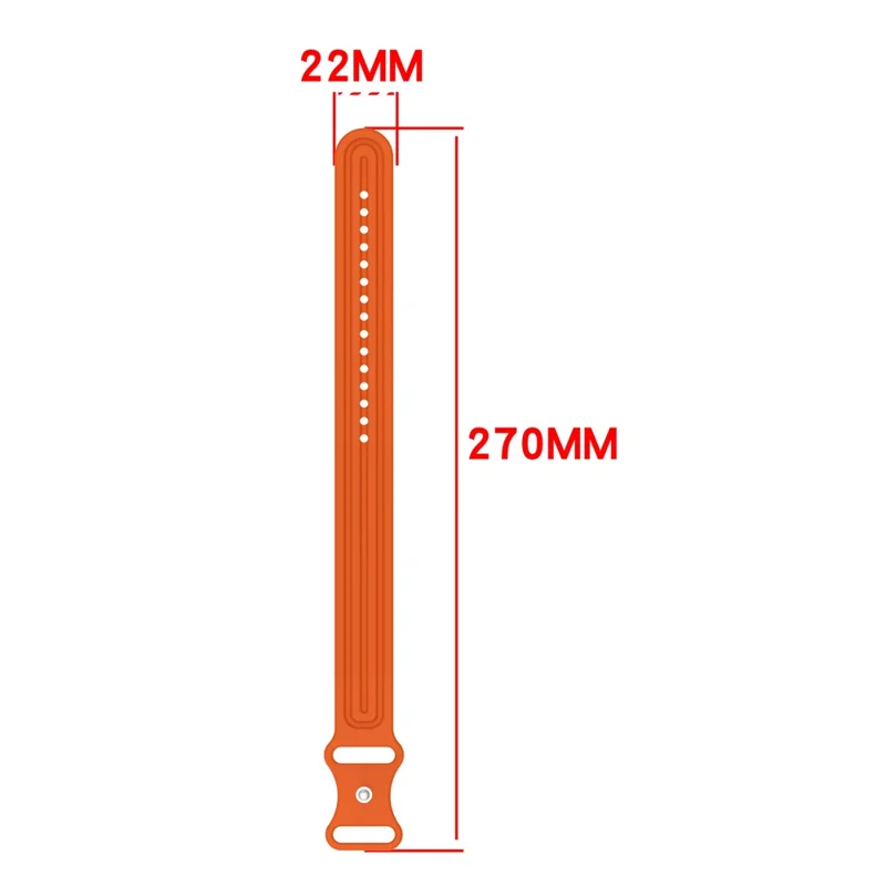 For Hume Band 2.0 Silicone Strap Vertical Stripe Texture Adjustable Non-Wrap Watch Band - White