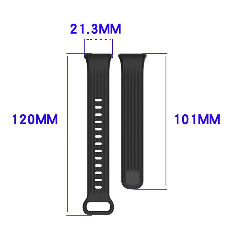 For Xiaomi Smart Band 11 Active Watch Strap TPU Replacement Wristband with Tool - Black