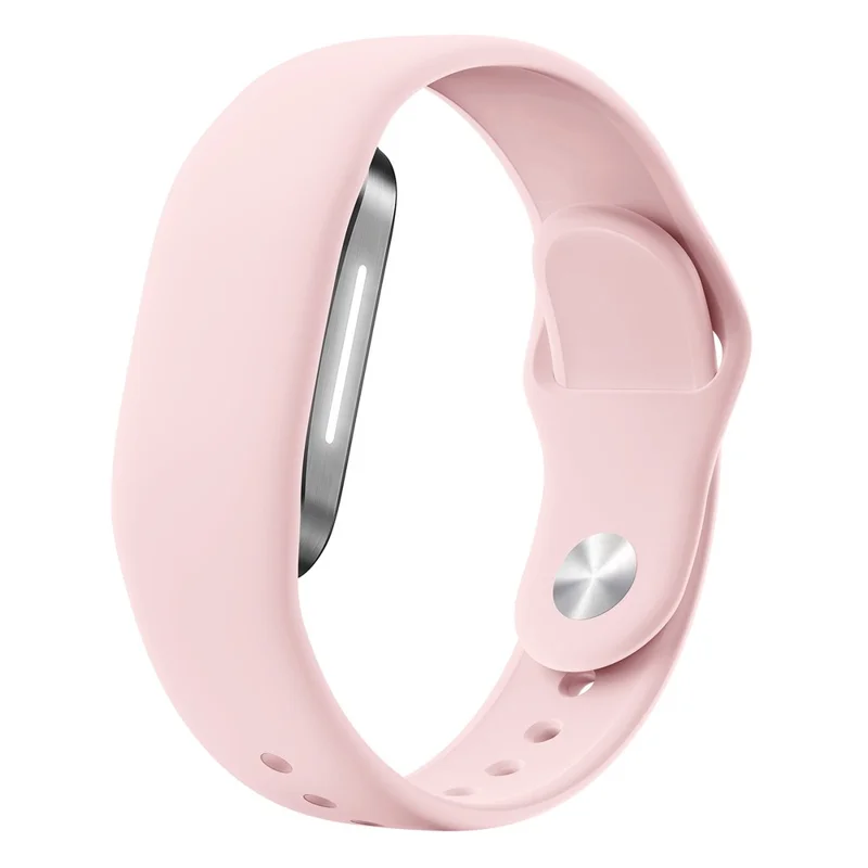 For Hume Band 2.0 Silicone Watch Band with Reverse Buckle Adjustable Wrist Strap - Pink