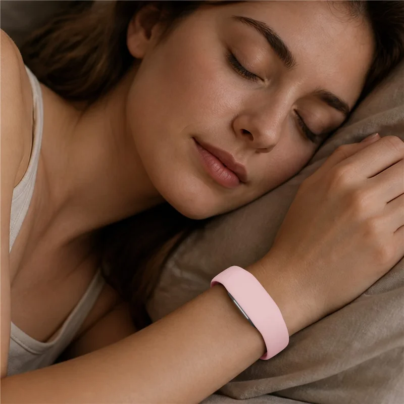 For Hume Band 2.0 Silicone Watch Band with Reverse Buckle Adjustable Wrist Strap - Pink