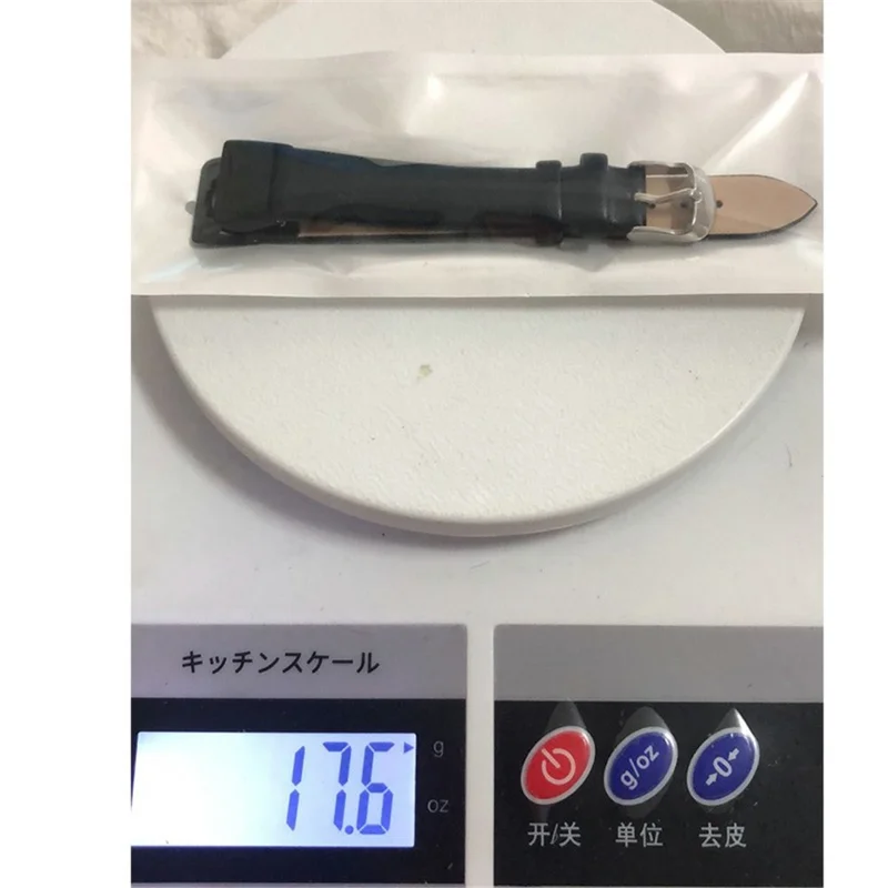 Top Layer Genuine Leather Quick Release Watch Band Strap Replacement for Huawei Band 6/Honor Band 6 - Wine Red