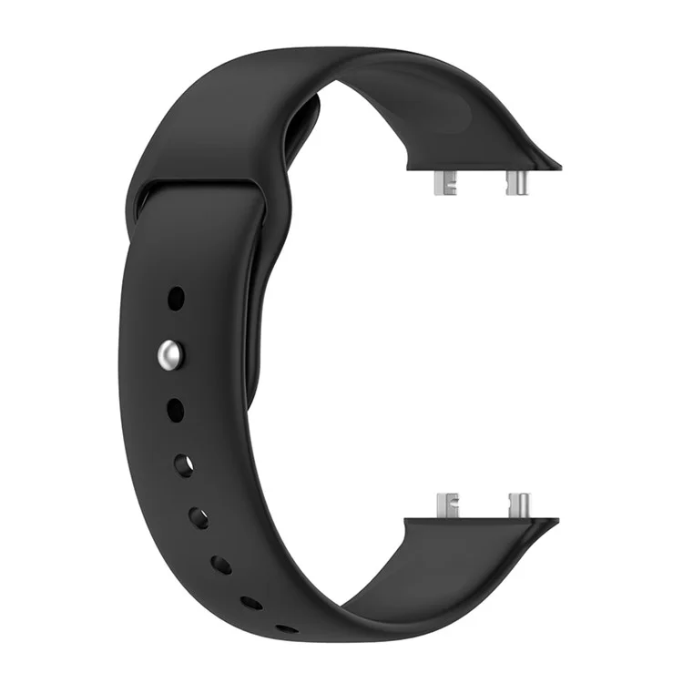 26mm Silicone Watch Bands Quick Release Replacement Straps for Meizu Watch - Black