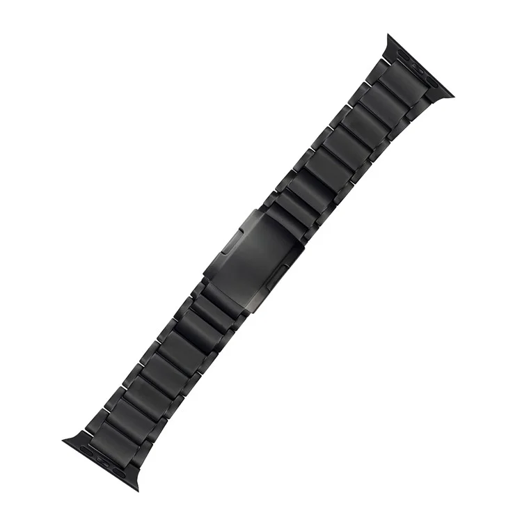 Bouetche en Acier en Acier en Titane Remplacement de la Bande de Montre Réglable Pour Apple Watch Series 7 41mm / Apple Watch Series 6 SE 5 4 40 mm / Série 3 2 1 38 mm - le Noir