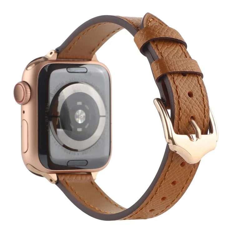 PU Leder Smart Watch Band Armband 14 mm Breite für Apple Watch Series 10 42 mm / 9 8 7 41 mm / 6 5 4 SE SE (2022) SE (2023) 40 mm / 3 2 1 38 mm - Stil 22