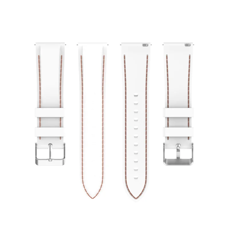 Correas de Reloj de Reemplazo Ajustable de Relojes Inteligentes de Smag Silicone de 22 mm Para Ticwatch Pro 3/Lite Pro 3/2020/GTX/E2/S2/Watch Correa - Blanco