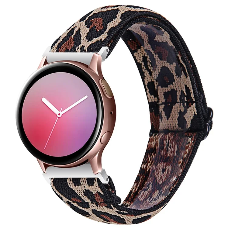 Cinta di Orologi a Maglia Traspirante Elastico Canda Elastica Con Fibbia Regolabile Per Samsung Galaxy Watch4 Classic 42mm 46mm/Galaxy Watch Active/Galaxy Watch Active2 40mm 44mm - 3#